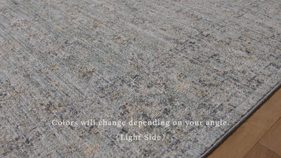 Jean Stoffer x Loloi Katherine KES-01 Ocean / Gold Area Rug