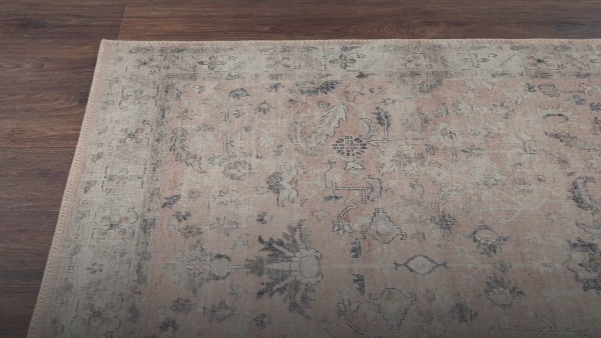 Loloi Hathaway HTH-06 Blush / Multi Area Rug