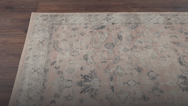 Loloi Hathaway HTH-06 Blush / Multi Area Rug