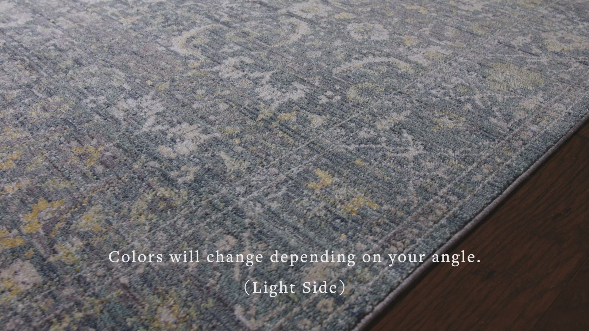 Jean Stoffer x Loloi Bradbury BRU-03 Ocean / Gold Area Rug