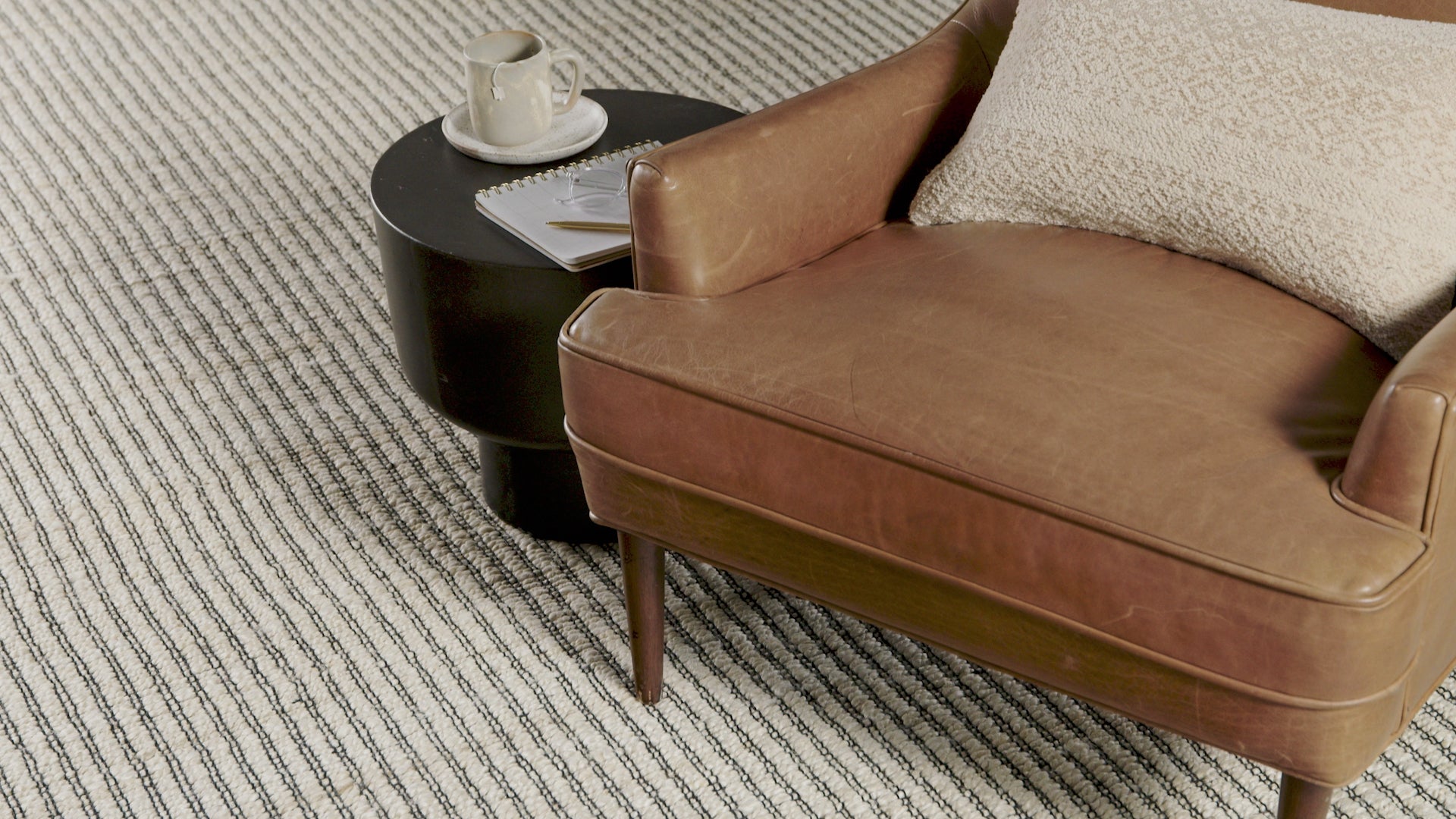 Angela Rose x Loloi Colton CON-02 Ivory / Black Area Rug