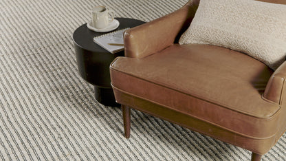 Angela Rose x Loloi Colton CON-02 Ivory / Black Area Rug