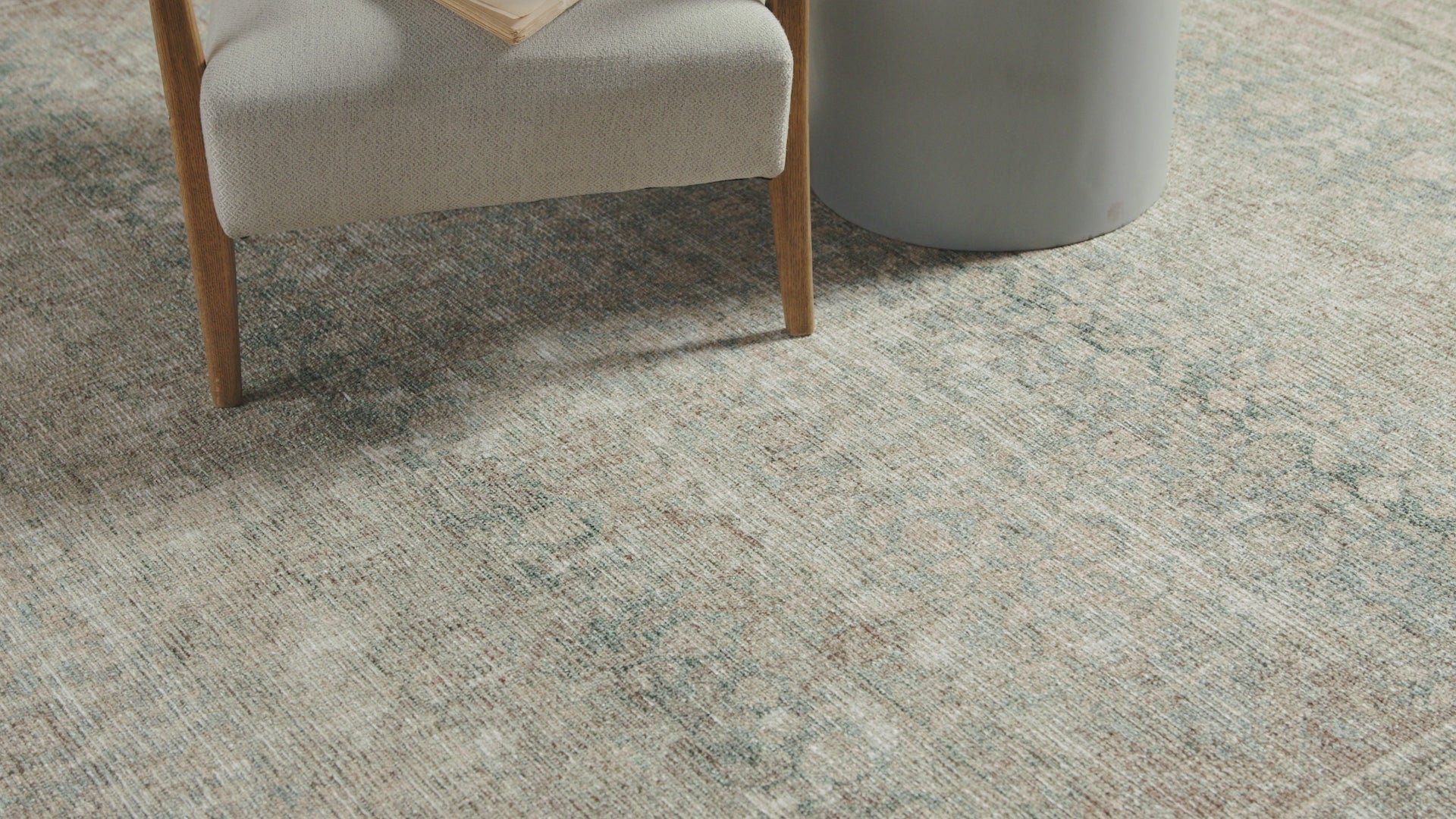 Angela Rose x Loloi Aubrey AUB-03 Jade / Natural Area Rug