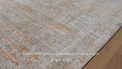 Jean Stoffer x Loloi Katherine KES-02 Terracotta / Smoke Area Rug