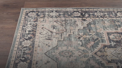 Loloi Hathaway HTH-01 Navy / Multi Area Rug