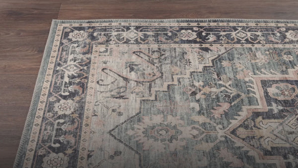Loloi Hathaway HTH-01 Navy / Multi Area Rug