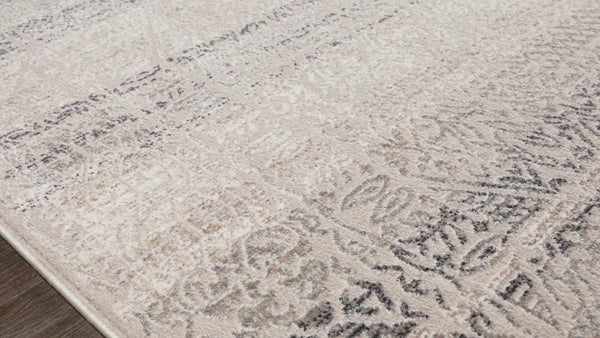 Loloi Homage HOM-05 Ivory / Silver Area Rug