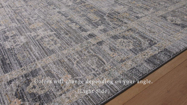 Jean Stoffer x Loloi Katherine KES-03 Midnight  / Tobacco Area Rug