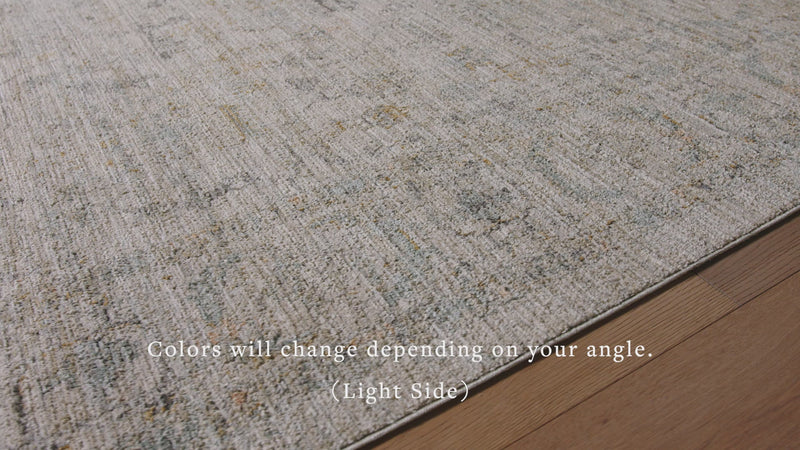 Jean Stoffer x Loloi Katherine KES-03 Beige / Mist Area Rug