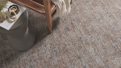 Angela Rose x Loloi Blake BLA-03 Taupe / Blue Area Rug