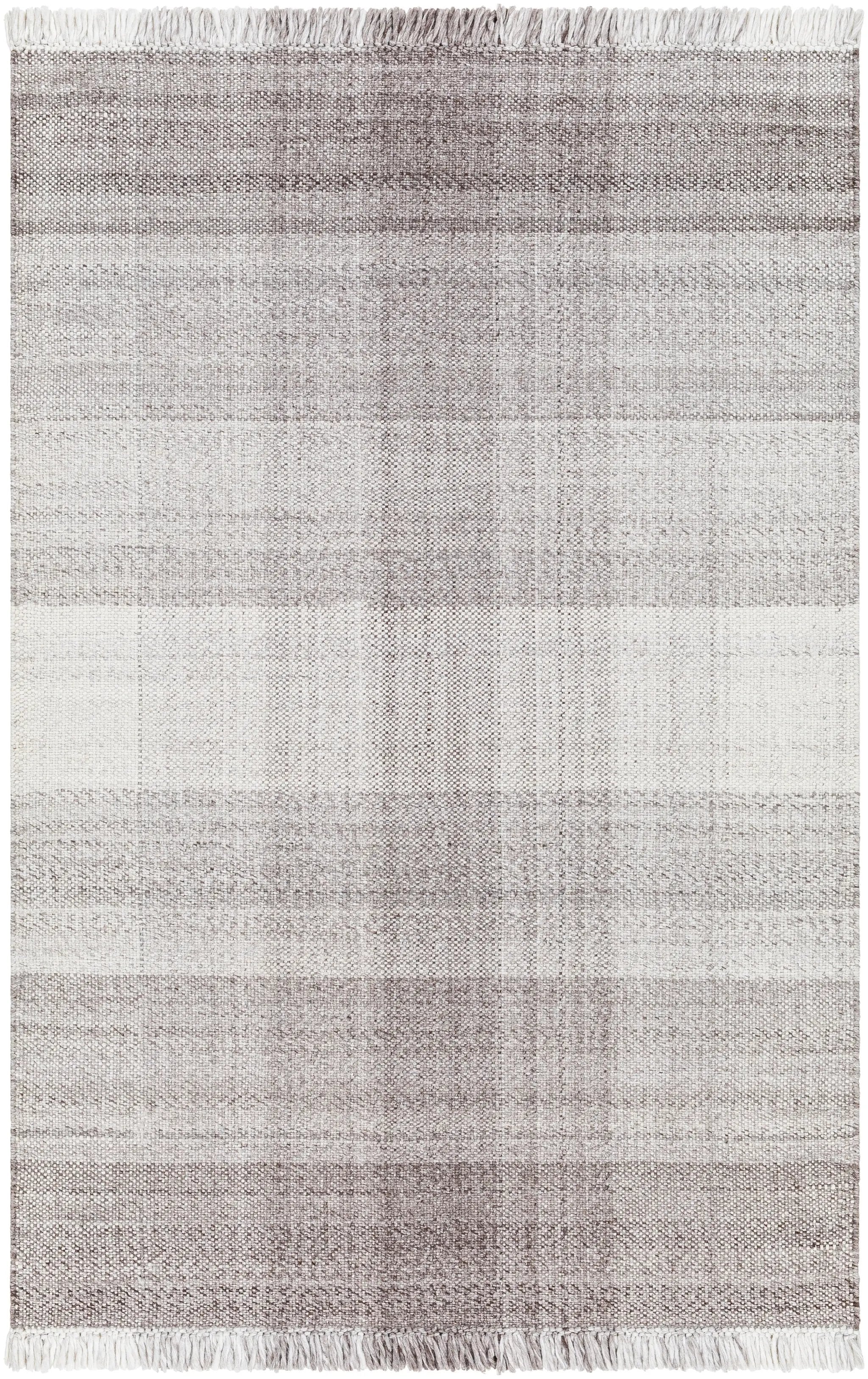 Primrose PRM-2307 Dark-Brown Area Rug by LIVABLISS