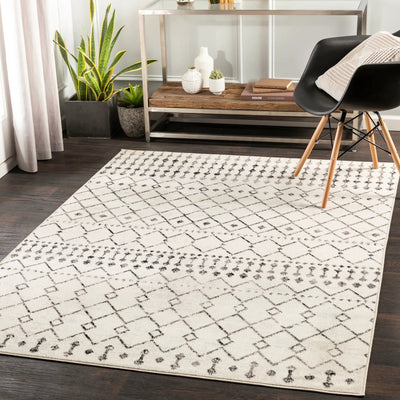 LIVABLISS Pisa PSS-2300 Black Area Rug
