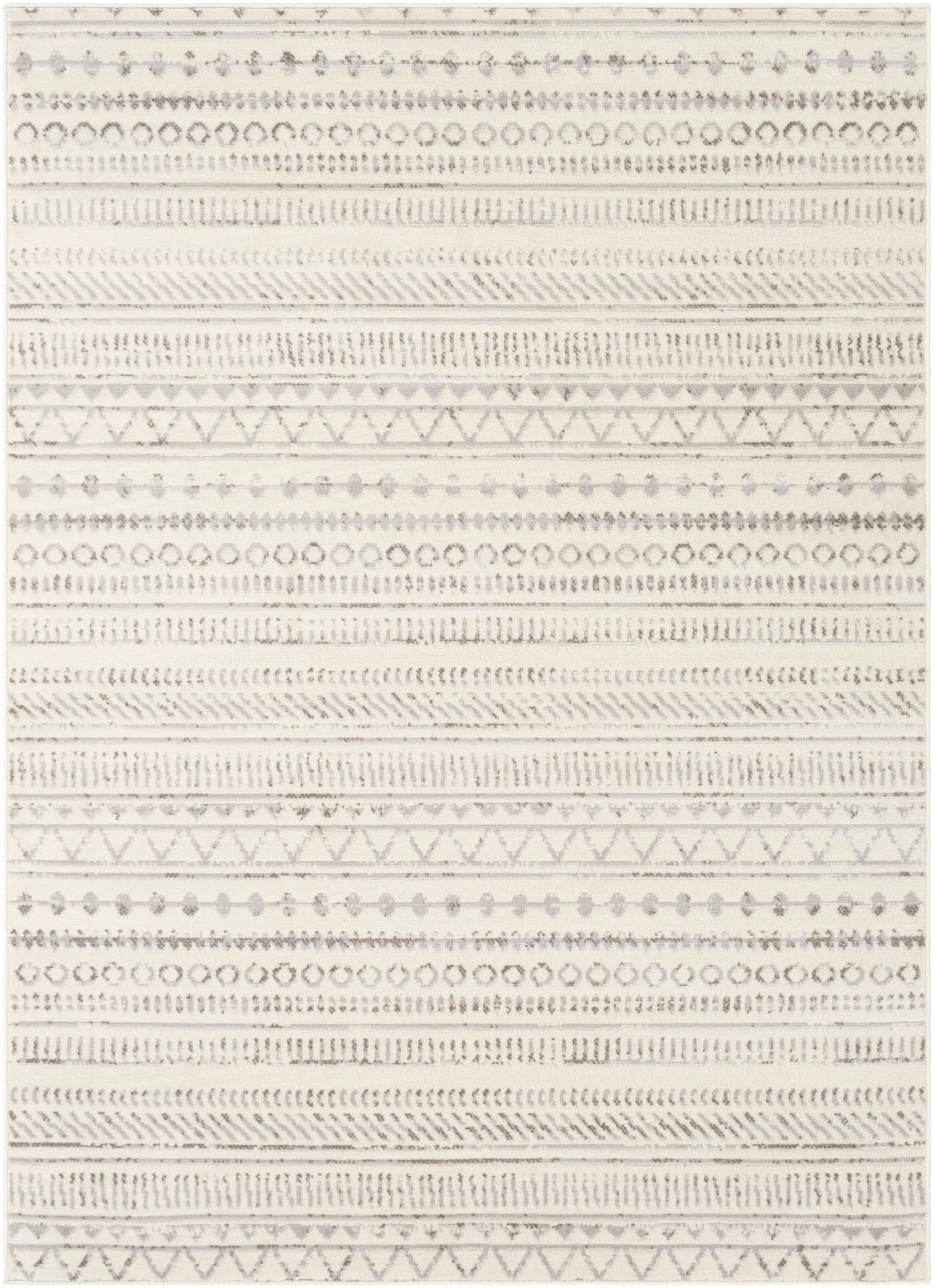 Pisa PSS-2304 Medium-Gray Area Rug by LIVABLISS
