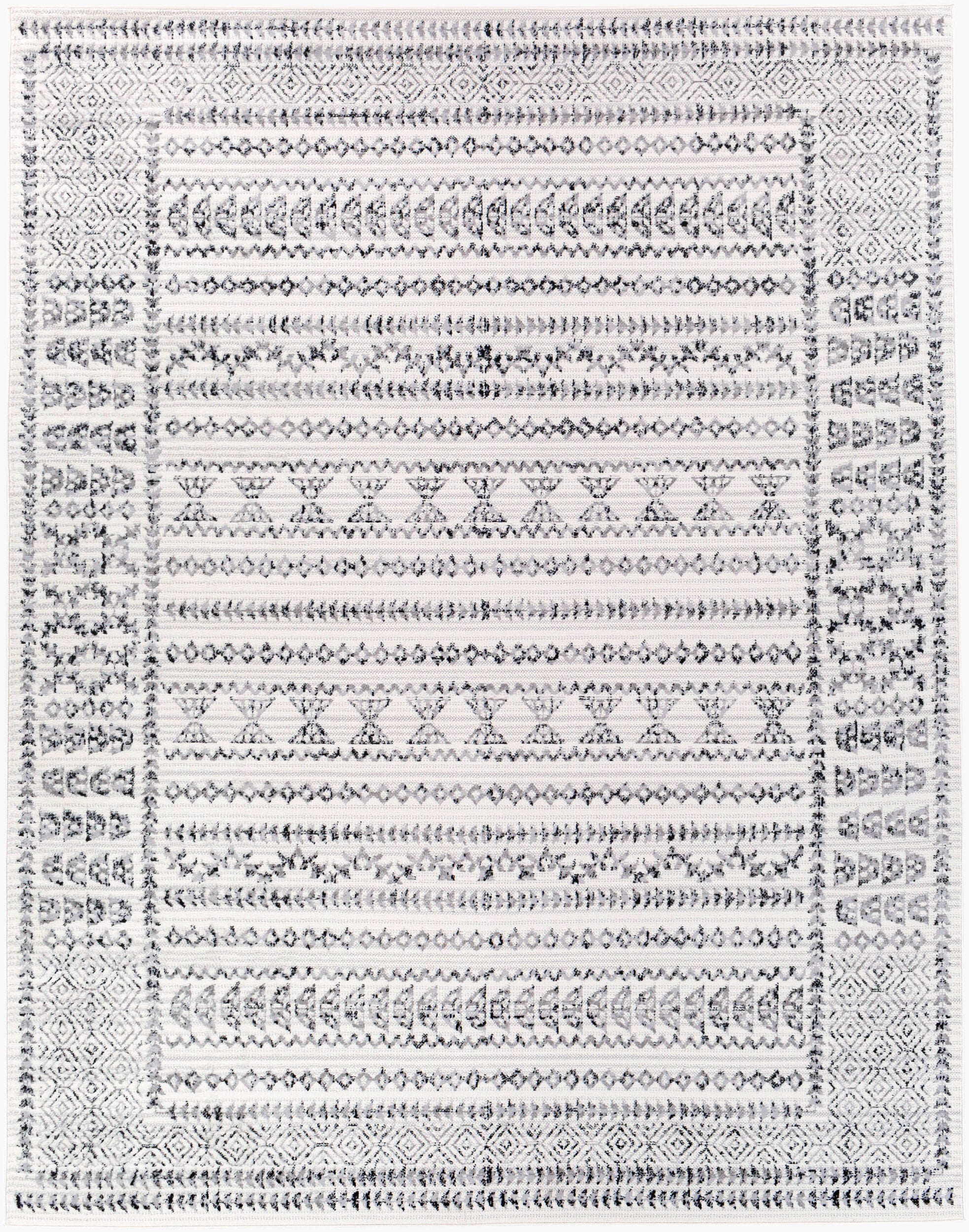 Surya Pisa PSS-2313 Charcoal Area Rug by LIVABLISS