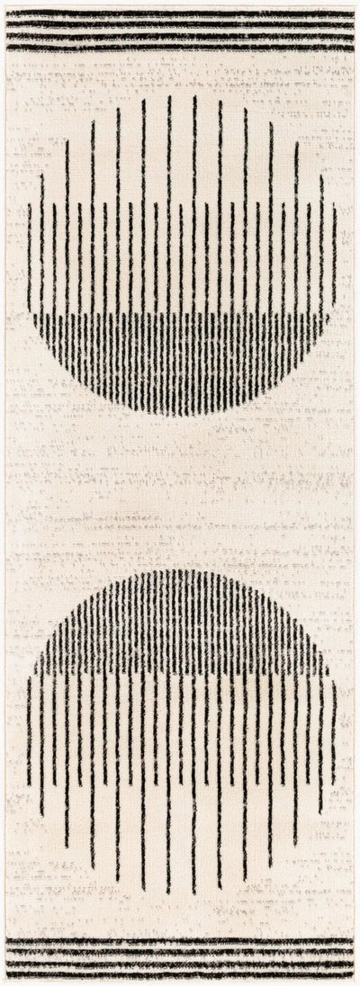 LIVABLISS Pisa PSS-2315 Black Area Rug