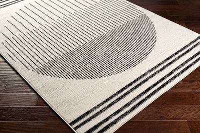 LIVABLISS Pisa PSS-2315 Black Area Rug