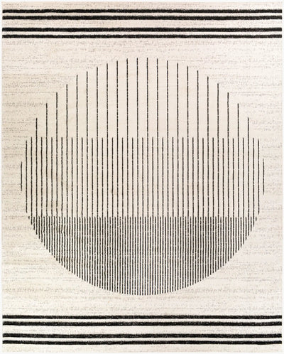 LIVABLISS Pisa PSS-2315 Black Area Rug
