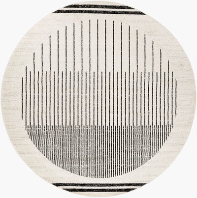 LIVABLISS Pisa PSS-2315 Black Area Rug