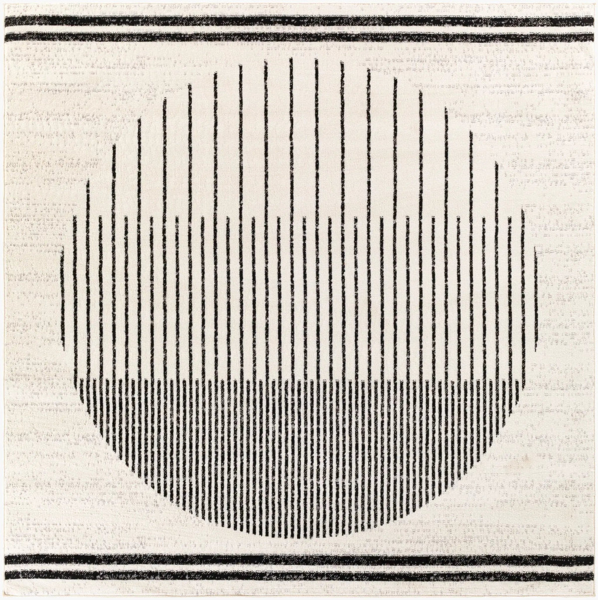 LIVABLISS Pisa PSS-2315 Black Area Rug