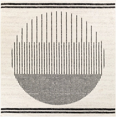 LIVABLISS Pisa PSS-2315 Black Area Rug