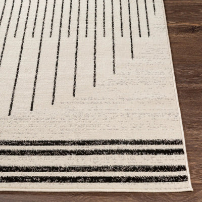 LIVABLISS Pisa PSS-2315 Black Area Rug