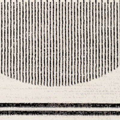 LIVABLISS Pisa PSS-2315 Black Area Rug