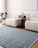 Surya Provence PVE-2302 Slate Blue Area Rug by LIVABLISS