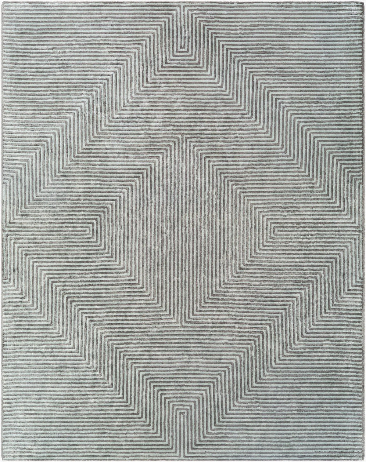 LIVABLISS Quartz QTZ-5000 Gray Area Rug
