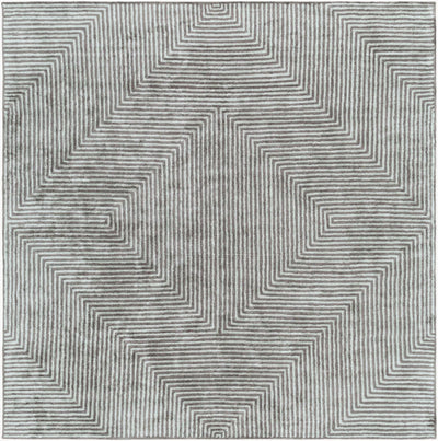 LIVABLISS Quartz QTZ-5000 Gray Area Rug