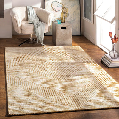LIVABLISS Quartz QTZ-5031 Brown Area Rug