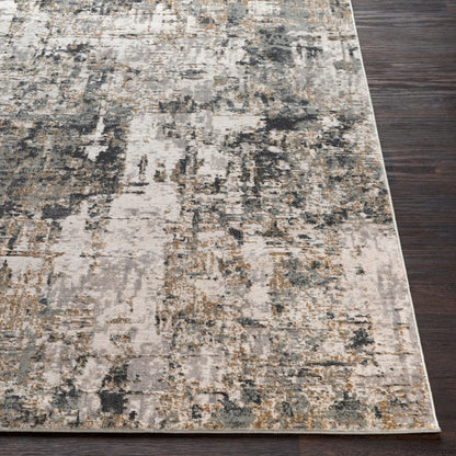 Surya Quatro QUA-2300 Gray Area Rug by LIVABLISS