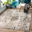 Surya Quatro QUA-2300 Gray Area Rug by LIVABLISS