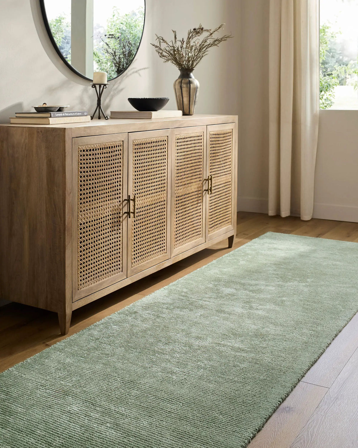 LIVABLISS Richmond RCM-2304 Sage-Green Area Rug