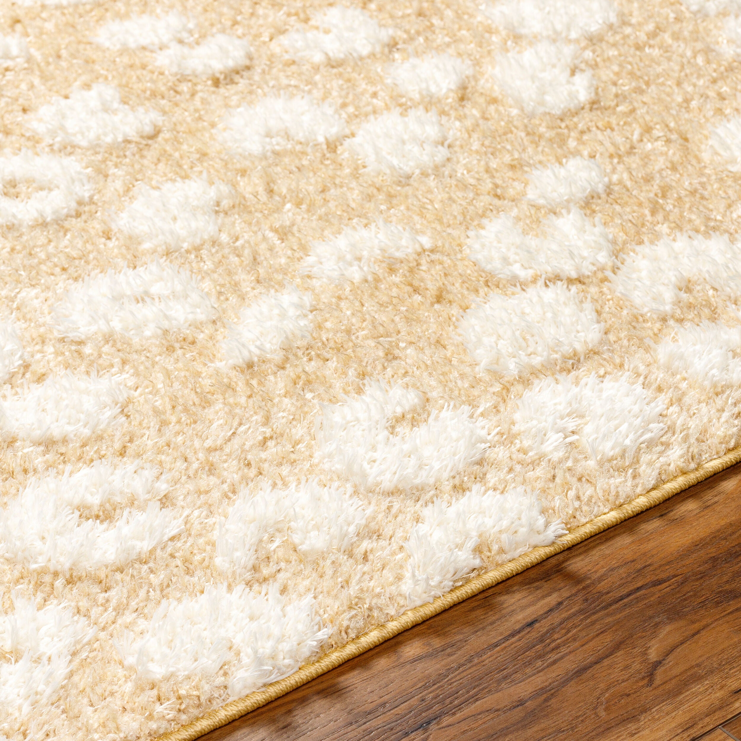 Surya Rodos RDO-2346 Mustard Area Rug by LIVABLISS