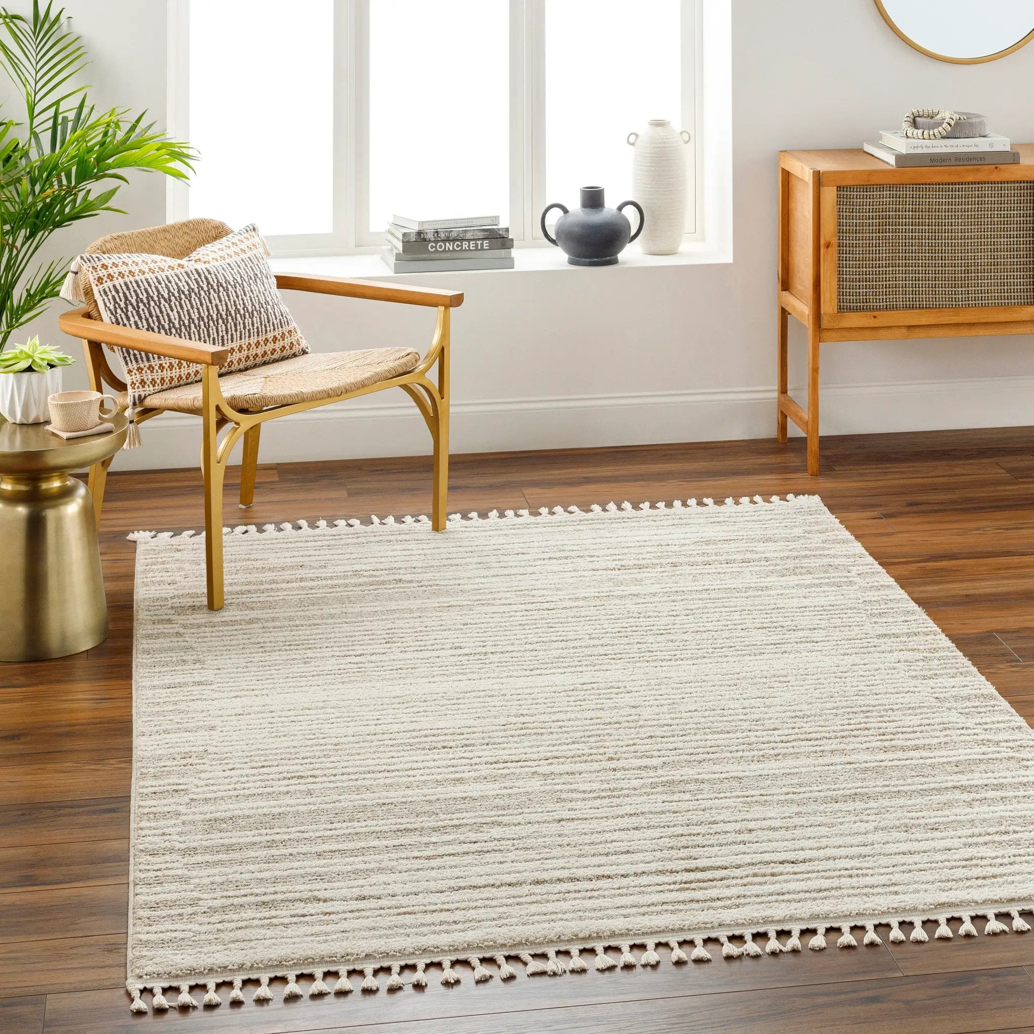 Rudy RDY-2306 Gray Area Rug by LIVABLISS
