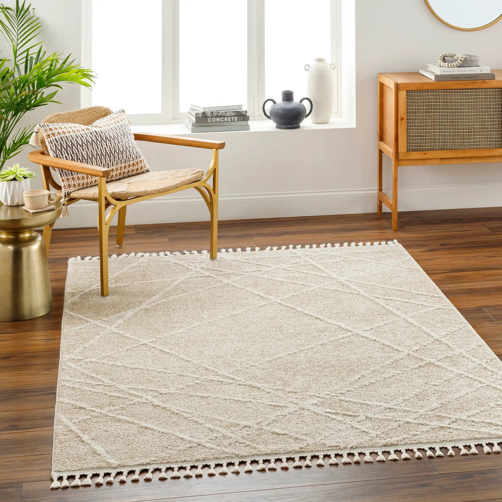 Rudy RDY-2307 Gray Area Rug by LIVABLISS
