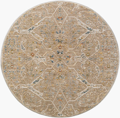 LIVABLISS Reina REN-2300 Light-Brown Area Rug