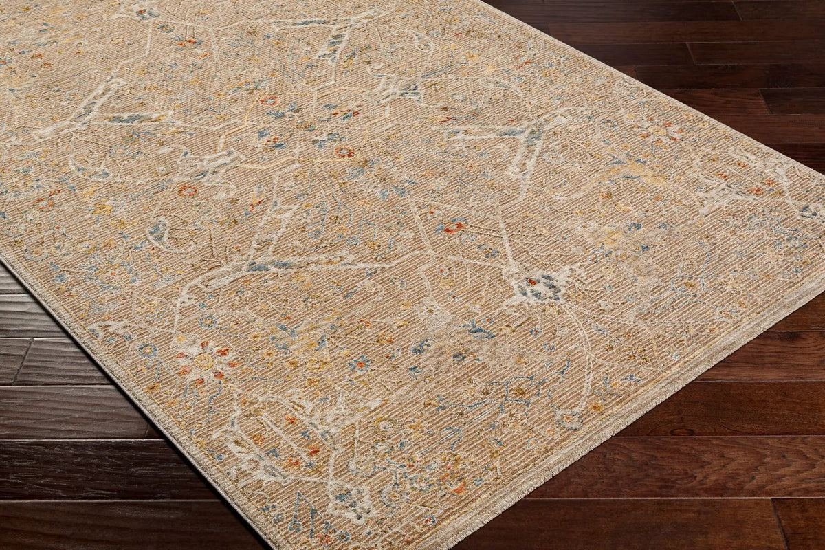 LIVABLISS Reina REN-2300 Light-Brown Area Rug