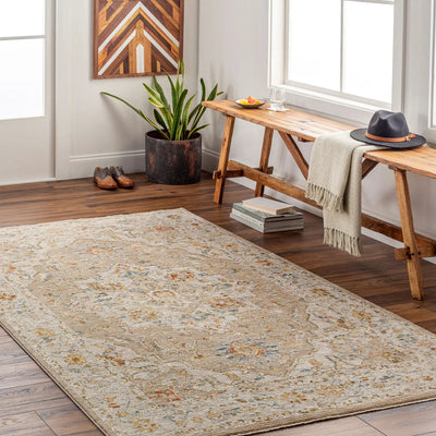 LIVABLISS Reina REN-2305 Tan Area Rug