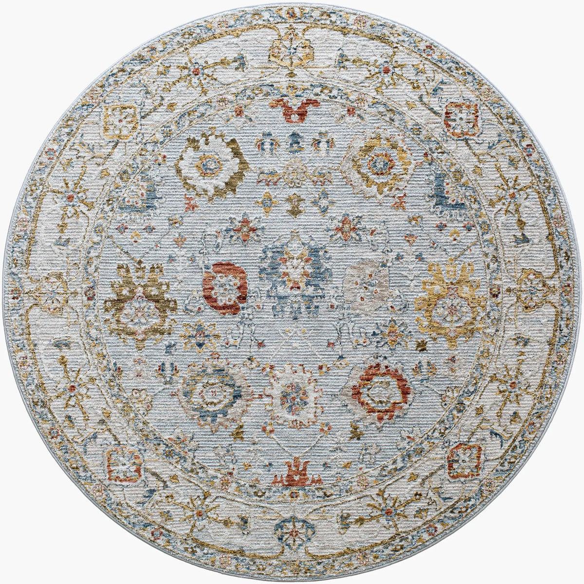 LIVABLISS Reina REN-2306 Light-Gray Area Rug