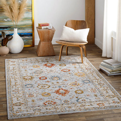 LIVABLISS Reina REN-2306 Light-Gray Area Rug