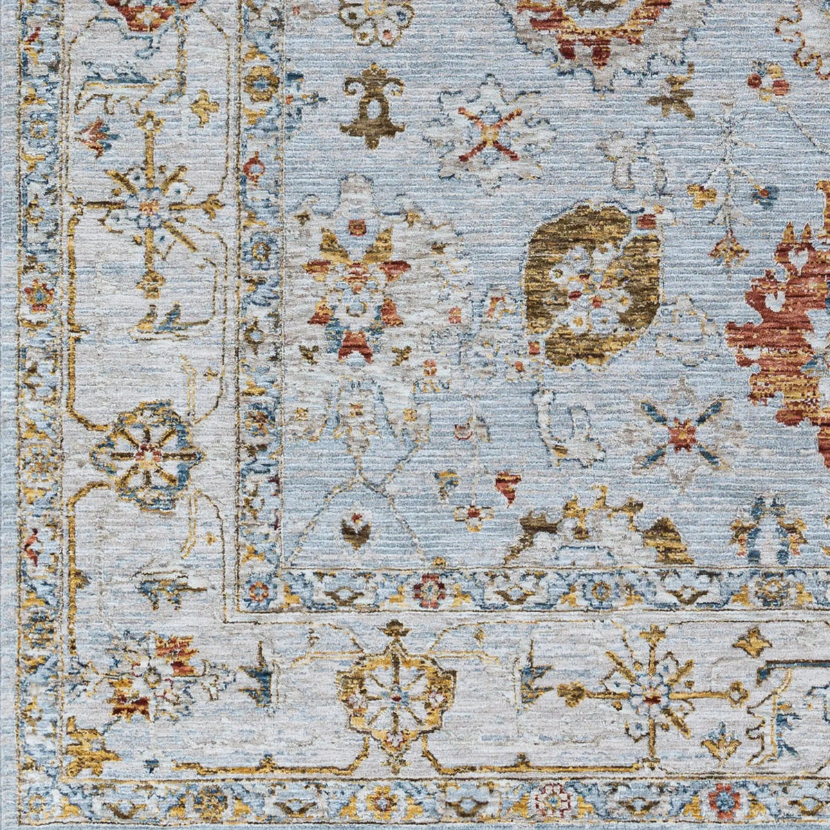 LIVABLISS Reina REN-2306 Light-Gray Area Rug