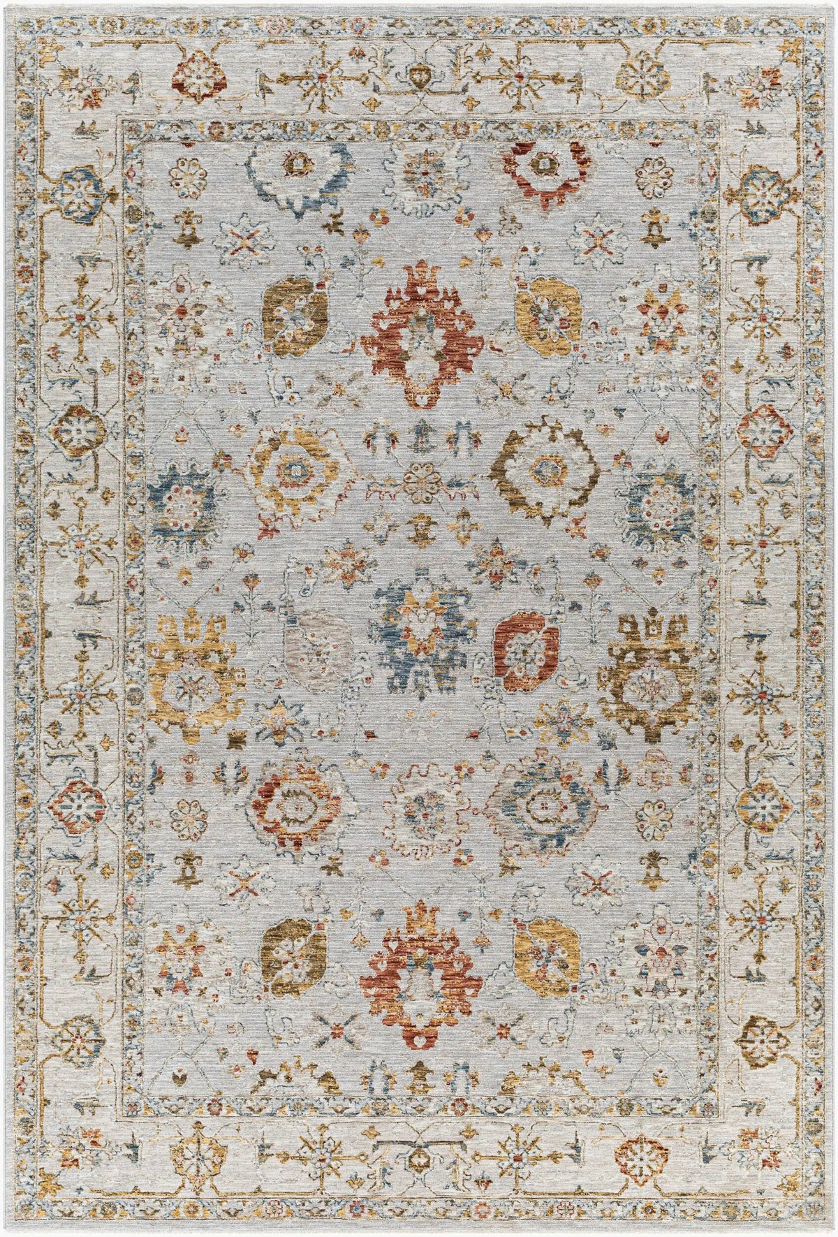 LIVABLISS Reina REN-2307 Light-Gray Area Rug