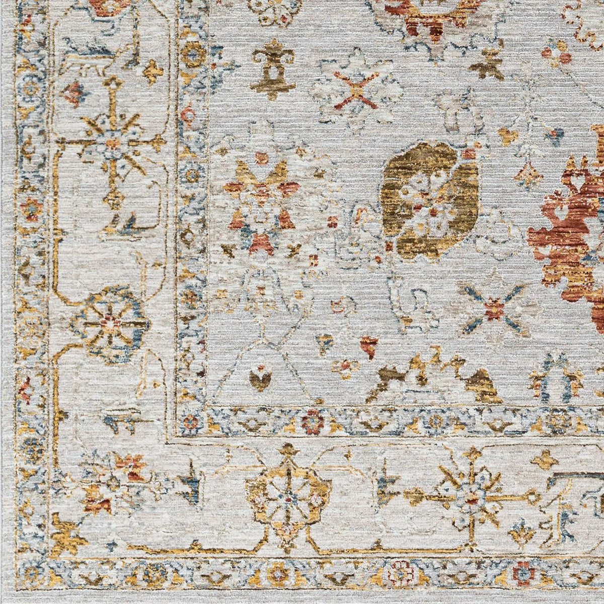 LIVABLISS Reina REN-2307 Light-Gray Area Rug