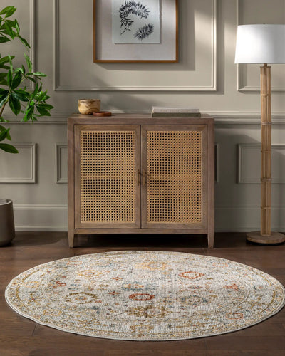 LIVABLISS Reina REN-2309 Light-Gray Area Rug