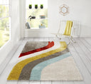 Retro Classic 70's Area Rug