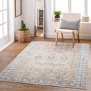 Surya Regen RGE-2304 Cream Machine Washable Area Rug by LIVABLISS