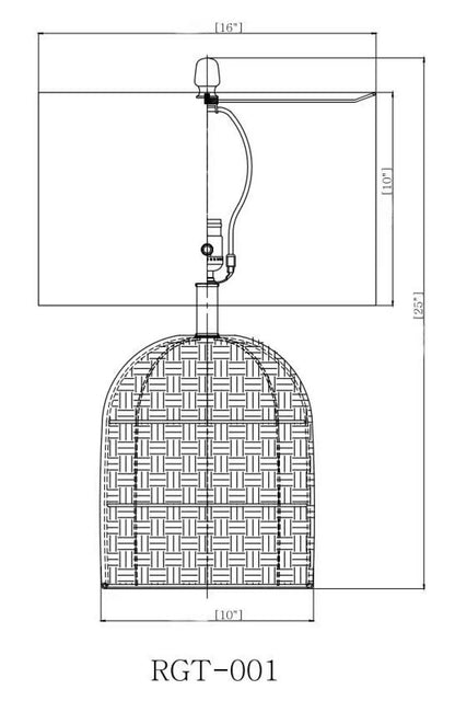 LIVABLISS Regatta RGT-001 Accent Table Lamp