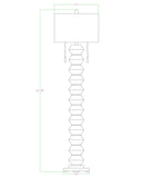 LIVABLISS Rogow RGW-001 Accent Floor Lamp