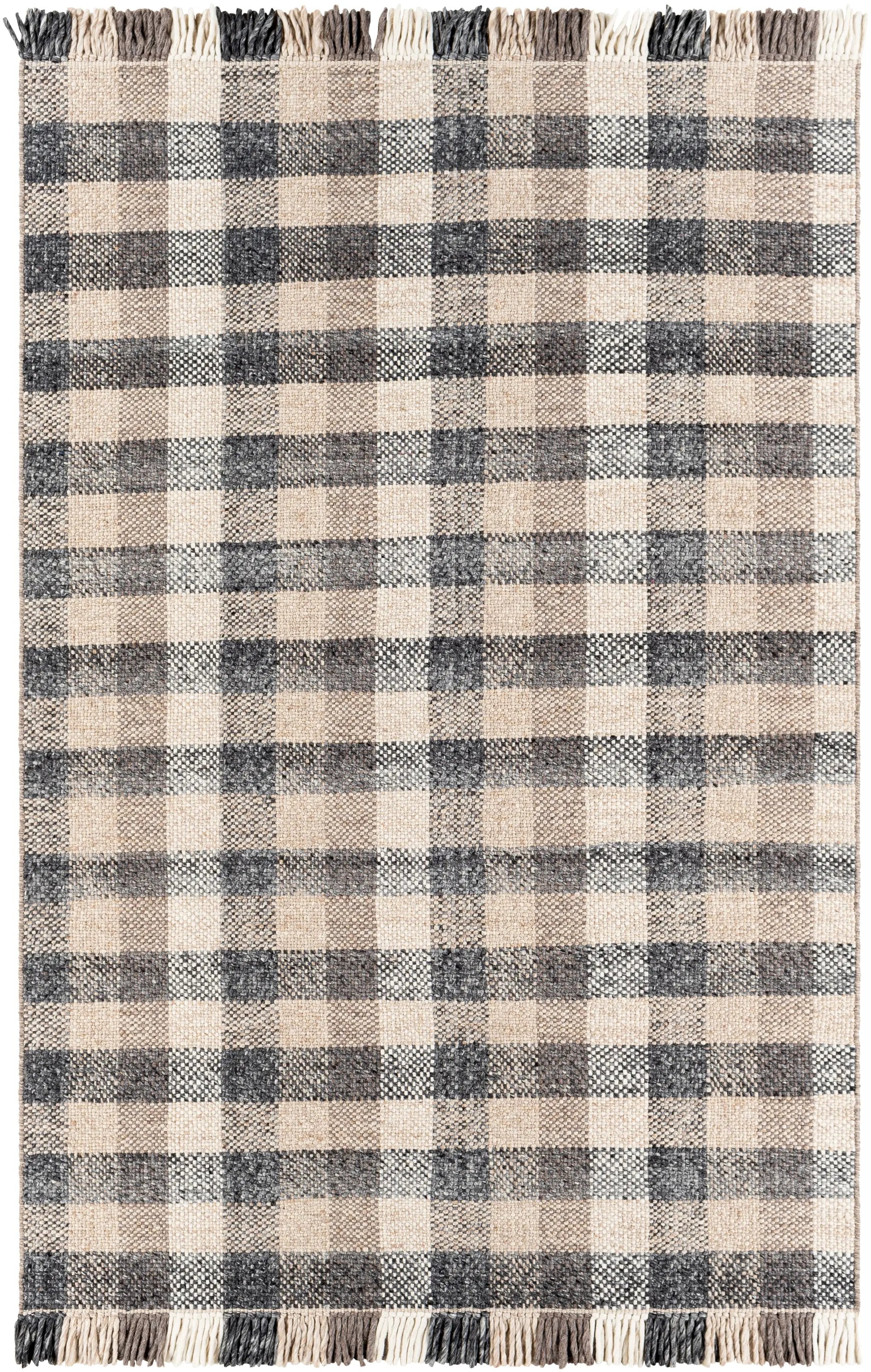Reliance RLI-2308 Charcoal Area Rug by LIVABLISS